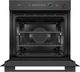 Fisher & Paykel Series 5 24” Black Glass Contemporary Self Cleaning Single Electric Wall Oven-1
