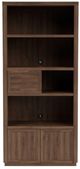Riverside Furniture Brooks Nouveau Walnut Bookcase-2