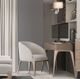 Michael Amini® Malibu Crest Chardonnay Vanity Chair-1