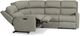 Flexsteel® Catalina Silver Slate Reclining Sectional-1