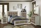 Mazin Furniture Arcadia White/Weathered Gray Eastern King Bed-2