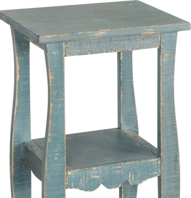 Sunny Designs™ Marina Sea Grass End Table with Lower Shelf-3