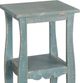 Sunny Designs™ Marina Sea Grass End Table with Lower Shelf-3