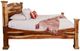 Porter International Designs Tahoe Natural Queen Panel Bed-2