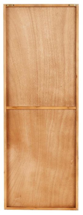 Deco Marche Light Brown 43" Geometric Panel Wall Decor-2