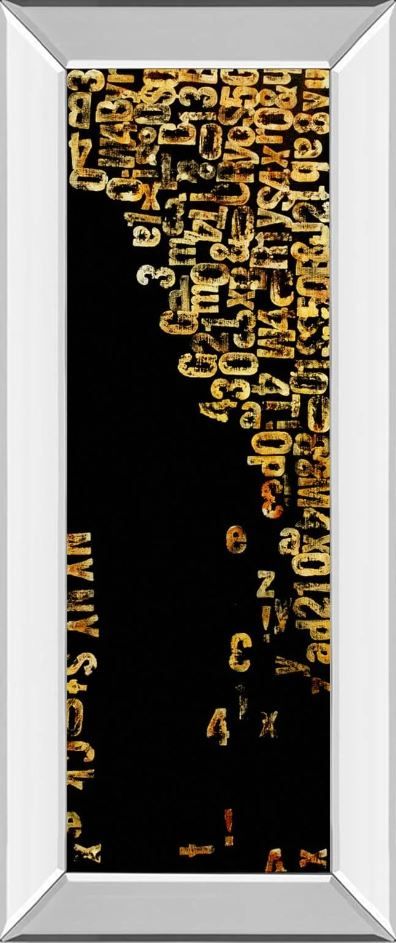 Classy Art Stock I by Erin Ashley Mirror Framed Wall Art-0