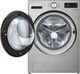 LG 5 Cu. Ft. Graphite Steel Front Load Washer TurboWash® 360°, Built-In Intelligence and Hybrid Electronic Controls-1
