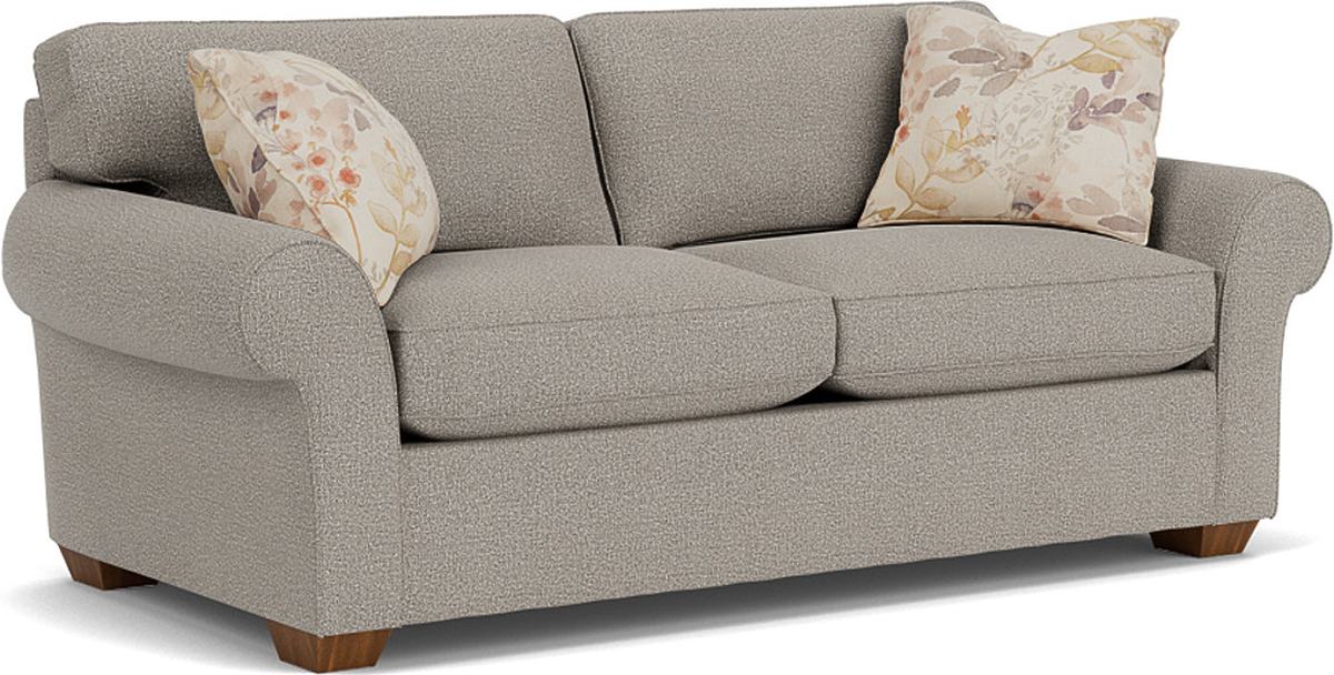 Flexsteel Customizable Vail Two Cushion Sofa Bruxvoort s Home Center Pella IA