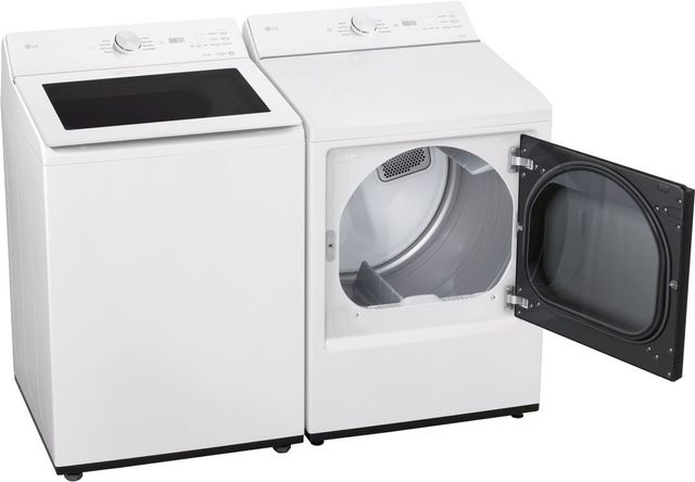 LG 7.3 Cu. Ft. Alpine White Front Load Gas Dryer -14