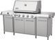 Weber® Summit® GC38 S 5-Burner Stainless Steel Freestanding Natural Gas Grill-3