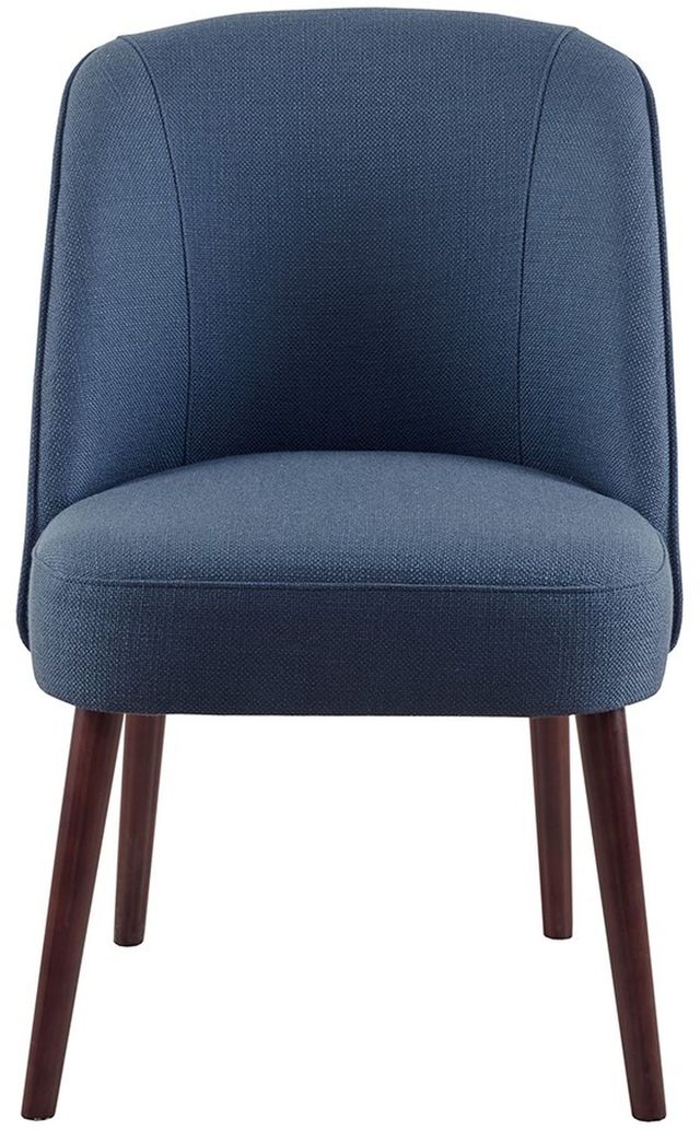 Olliix by Madison Park Blue Bexley Rounded Back Dining Chair-0