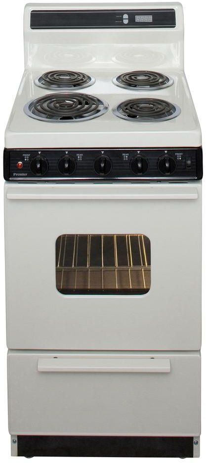 Premier 20" Biscuit Freestanding Electric Range-0