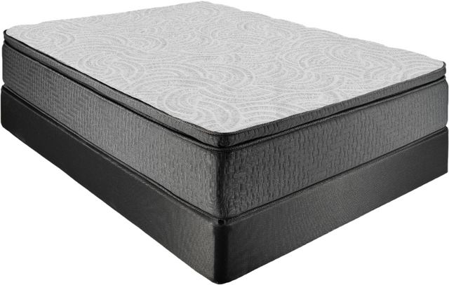 Restonic® ComfortCare® Alpine II Innerspring 12.5" Medium Plush Pillow Top Queen Mattress