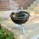Weber® Smokey Joe® 14" Black Portable Charcoal Grill-2