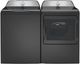 GE Profile™ Diamond Gray Top Load Washer & Gas Dryer Laundry Pair-0