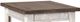 aspenhome® Eastport Drifted White End Table with Brown Top -1