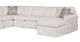 Braxton Culler Customizable Bedford 4-Piece Chaise Sectional with Slipcover-1