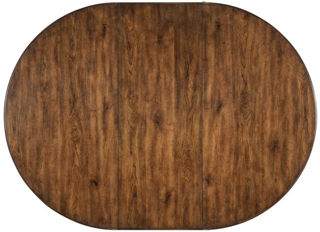 Hooker® Furniture Charleston Maraschino Cherry Round Pedestal Dining Table with Black Cherry Base-4