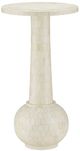 Currey & Company Osa White Drinks Table-0