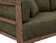 International Furniture Direct Roots Brown/Green Sofa-4