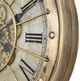 YHD Beige/Gold Wall Clock-3