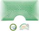 Malouf® Z® Shoulder Zoned Dough® Peppermint Queen Memory Foam Pillow-3