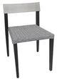CabanaCoast® Customizable Landing Aluminum/Wooden Outdoor Dining Side Chair-0