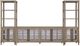 Bernards Citrus Heights Brown 80" Console-2