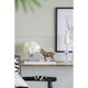 A & B Home Metallic Copper Zebra-5