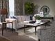 Vanguard® Furniture Hancock Honed Agaria Top with French Brass Base-3