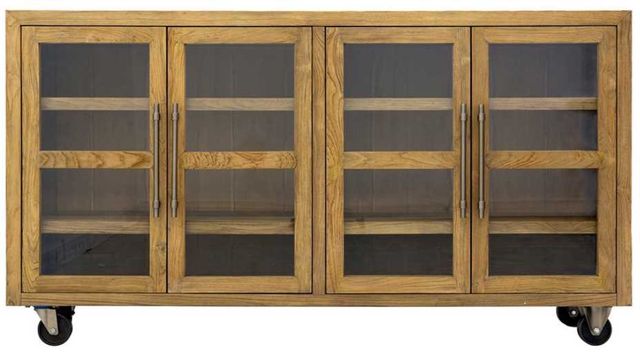 YHD Cahya Brown Large Teak Cabinet-2
