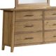 Intercon Jackson Golden Oak Dresser and Mirror-3