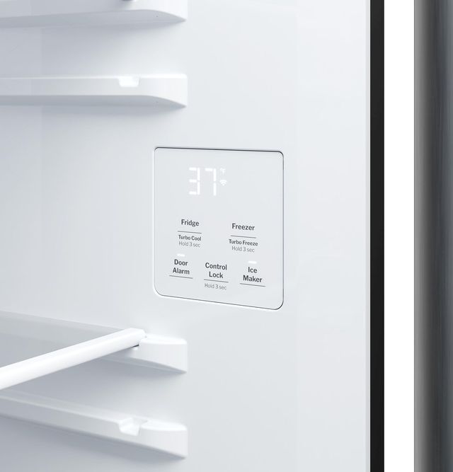 GE® ENERGY STAR® 36" 23.6 Cu. Ft. Fingerprint Resistant Stainless Steel Counter Depth Side-by-Side Refrigerator with Extra Tall Dispenser and In-Door Icemaker-4