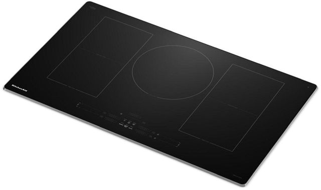 KitchenAid® 36" Stainless Steel Temp Cook™ Induction Cooktop with 5 Cooking Zones-2