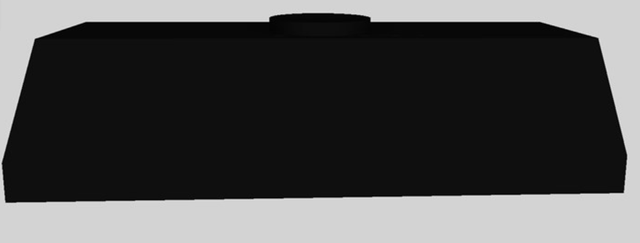 Vent-A-Hood® 48" Black Wall Mounted Liner Insert-3