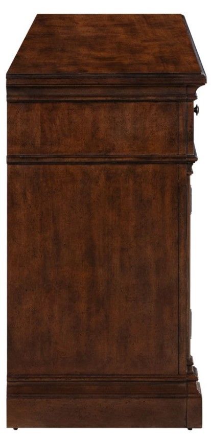 Liberty Furniture Arden Road Satin Cherry 74" TV Console-3