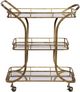 Uttermost® Stassi Gold Serving Cart-3