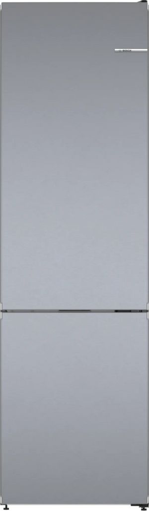 Front view of the Bosch® 500 Series 12.8 Cu. Ft. Easy Clean Stainless Steel Compact Refrigerator