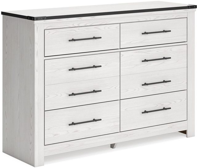 Signature Design by Ashley® Schoenberg White Rustic Dresser-0
