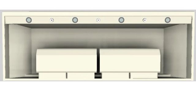 Vent-A-Hood® 66" Biscuit Wall Mounted Range Hood-3