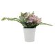 A & B Home Purple Hydrangea in Tin Pot-0