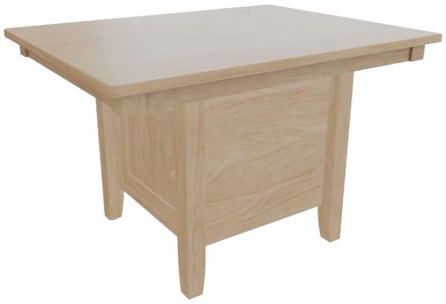 Mavin Customizable 54" x 42" Sydney Storage Dining Table-0