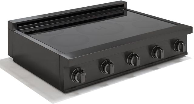 Induction Hardware 36" Black Stainless Steel Induction Rangetop-1
