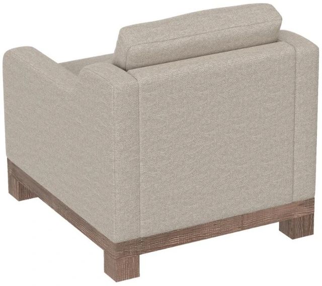 International Furniture Direct Samba Beige/Rich Brown Accent Chair-3