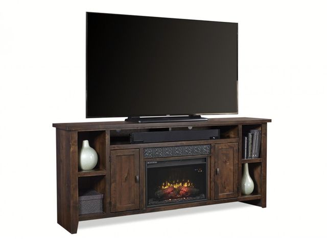 Aspenhome® Alder Grove Brindle 84" Fireplace Console-0