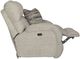 Catnapper® Ashland Buff/Zebra Power Lay Flat Recliner-5