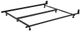 Rize Home Deluxe Queen/King Low Profile Standard Bed Frame with 6 Glides-0