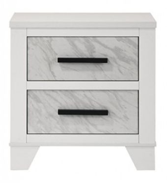 Furniture of America® Darlene White Nightstand  -0