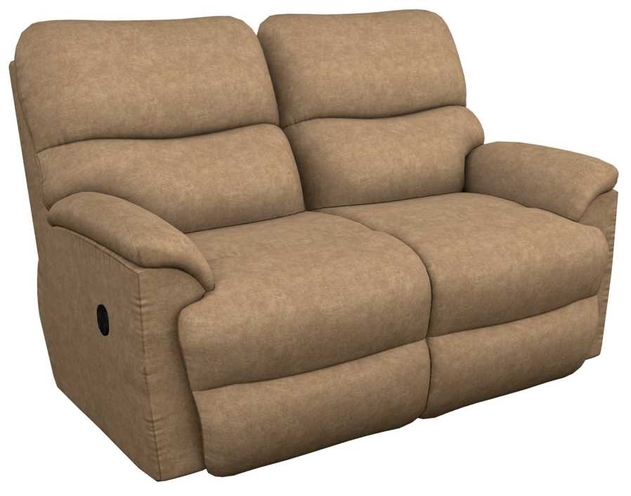 La-Z-Boy® Trouper Whiskey Manual Reclining Sofa | Reid's