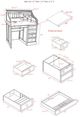 TEI Harvest 42" Student Roll Top Desk-2